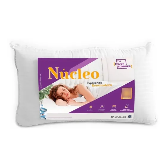 Almohada Tms Núcleo Ideal P/ Dormir De Costado Premium S/c*