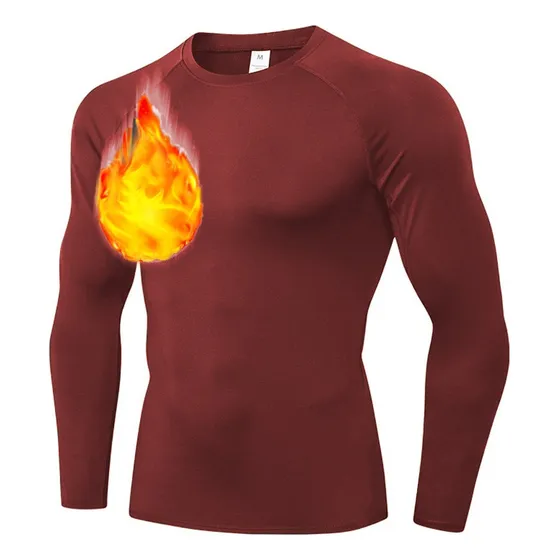Remera Futbol Térmica Manga Larga Frizada Hombre Calidad