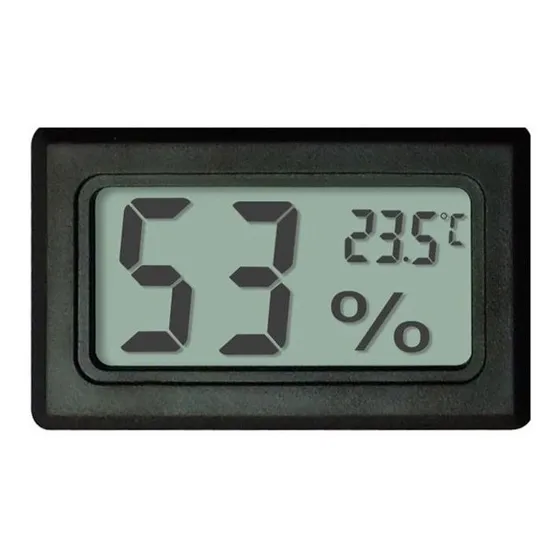 Higrometro Termometro Digital Lcd Humedad Temperatura Medir