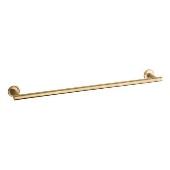 K-14436-2mb Purist Toallero Laton Moderno Cepillado Vibrante