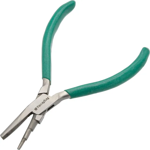 Alicate Bucle Nariz Redonda 3 Paso Concavo Nuevo