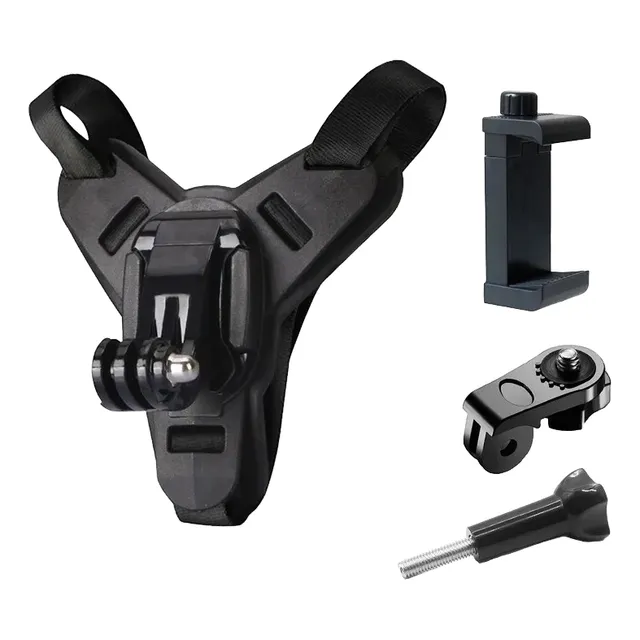 Soporte Para Celular, Gopro En Casco De Moto