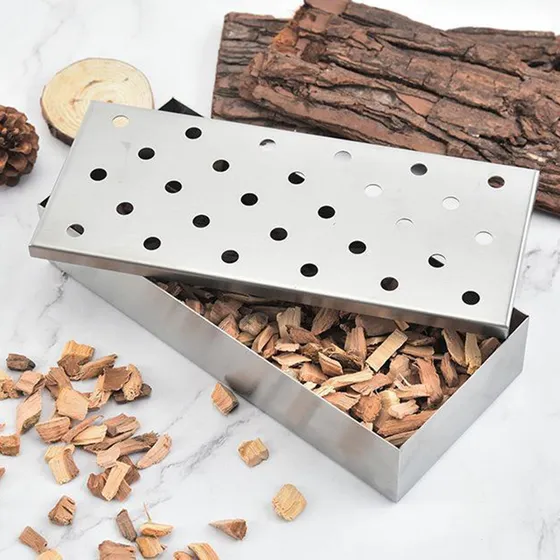 Caja De Carbón De Acero Inoxidable Para Infusión De Humo Efe