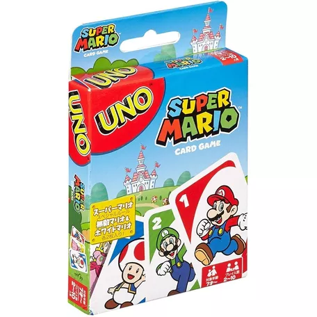 Uno Cartas Super Mario Bros Juego De Mesa Familia Dh