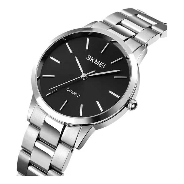 Reloj De Acero Inoxidable De Caballero Y De Dama