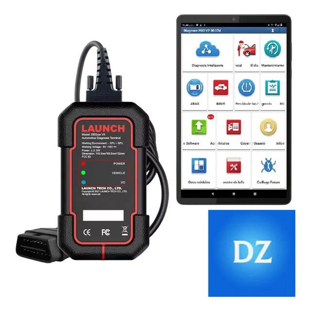 Escaner Automotriz Profesiona Launch Dbscar 7 Tablet Tienda