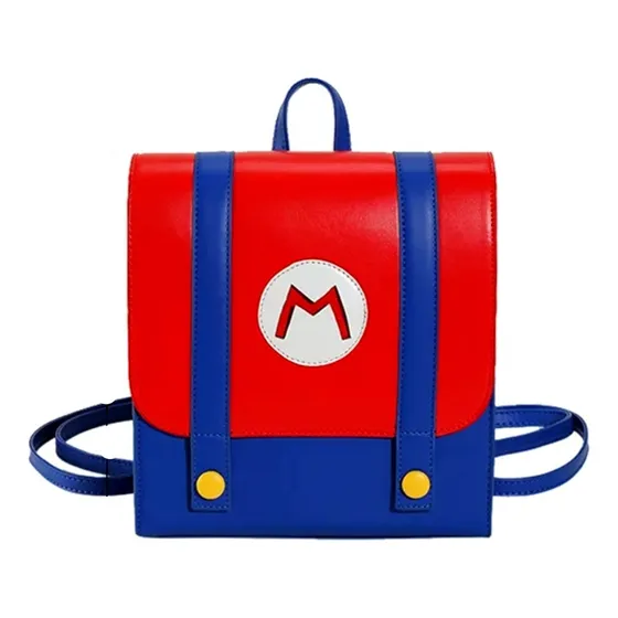 Bolso Mochila  Impermeable Mario Bros