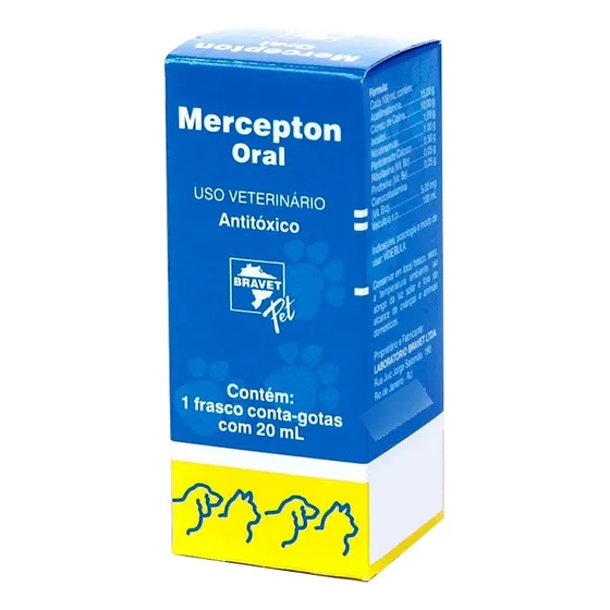 Mercepton Oral Antitóxico Bravet 20ml