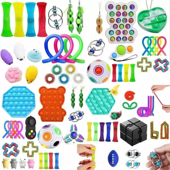 Super Combo X10 Sensorial Fidget Toys Surtido Antiestrés