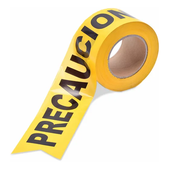 Cinta Señalización De Precaución/ Peligro Rollo 200mts