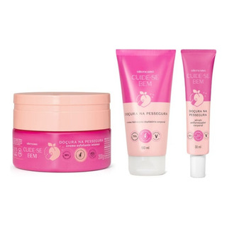 Doçura Na Pessegura: Esfoliante + Creme Depilatório E Sérum Doçura Na Pessegura: Esfoliante + Creme Depilatório E Sérum
