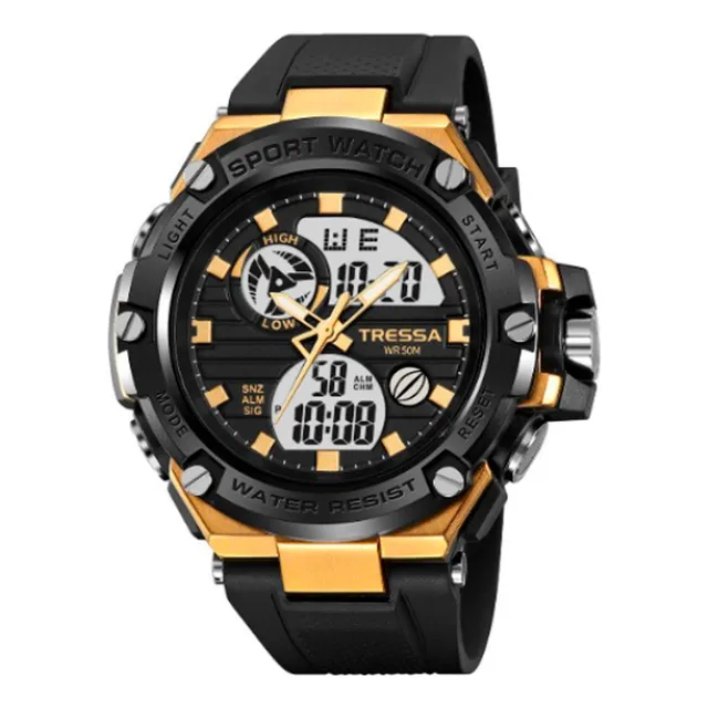 Reloj Tressa Hombre Ana Digi-luz Crono Calendario Alarma Off