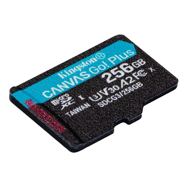 Kingston Canvas Go! Plus Tarjeta De Memoria Microsdxc 256gb