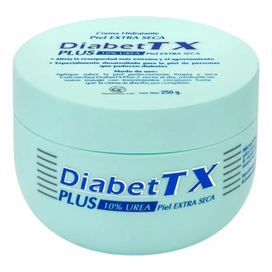 Crema Especial Pacientes Diabéticos Diabettx Plus Extrema Tipo de envase tarro