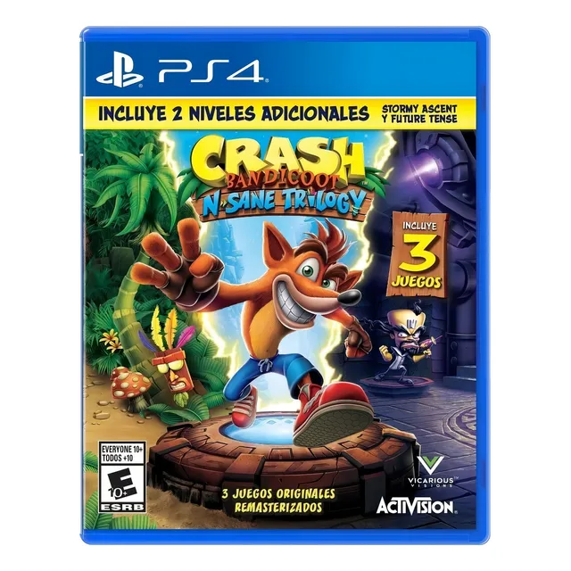 Crash Bandicoot: N. Sane Trilogy 2.0 Standard Edition PS4 Físico
