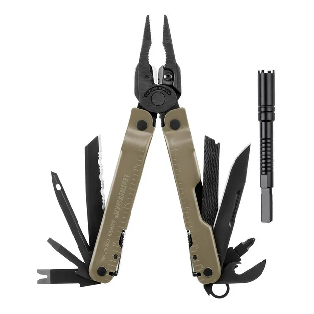 Multiherramienta Super Tool 300m Tan Leatherman