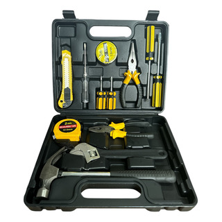 Kit Ferramentas Básicas Maleta Com 12 Peças Compacto Útil Kit Ferramentas Básicas Maleta Com 12 Peças Compacto Útil