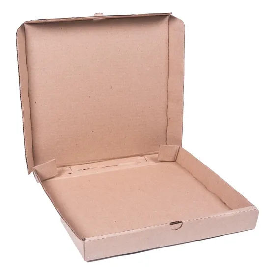 Caja En Carton 34x34x05cm Para Pizzas De Tamaño 33x33
