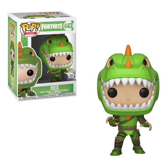Figura de acción Funko Fortnite Rex S1 de Funko Pop! Games