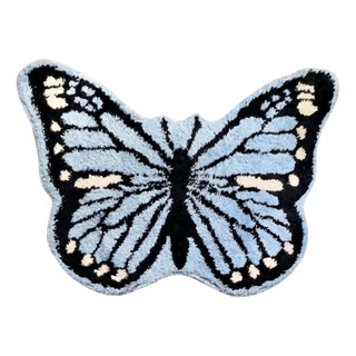Alfombra En Forma De F Con Mariposas Para Dormitorio De Niña Alfombra En Forma De F Con Mariposas Para Dormitorio De Niña