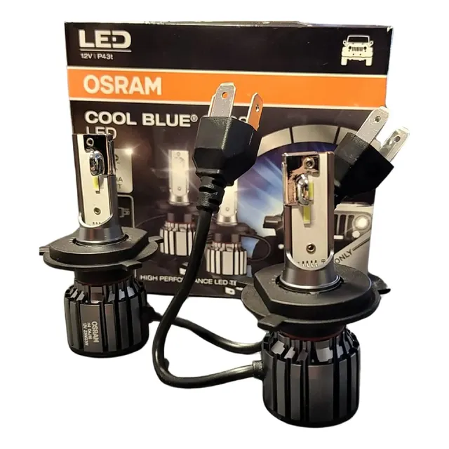 Kit 2 Lamparas H4 Osram Alta Baja Cree Led 6000k Extrabrillo