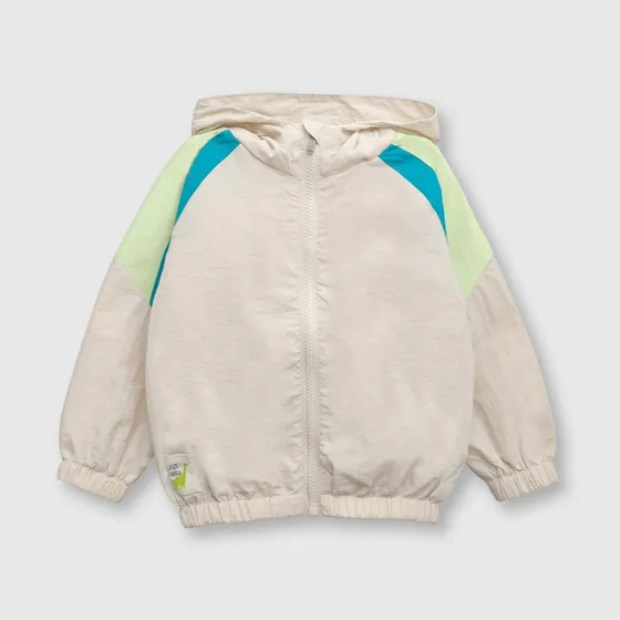 Cortaviento De Bebé Niño Bloques Beige Colloky