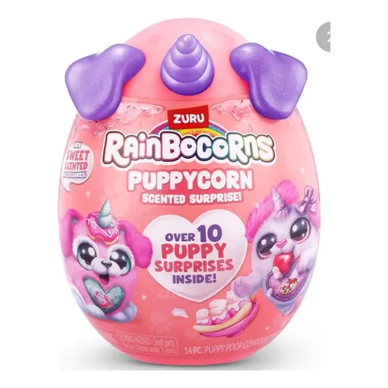 Rainbocorns Puppycorn Surprise Perfumadas Peluche Perrito 2m