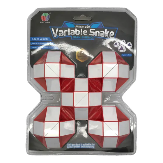 Cubo Snake Serpiente - 120 Segmentos