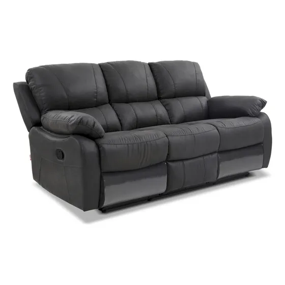 Rosen Sofá Reclinable Orson 3 Cuerpos Stone