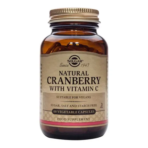 Cranberry/vit C-60 Vegi-caps Sabor Sin Sabor