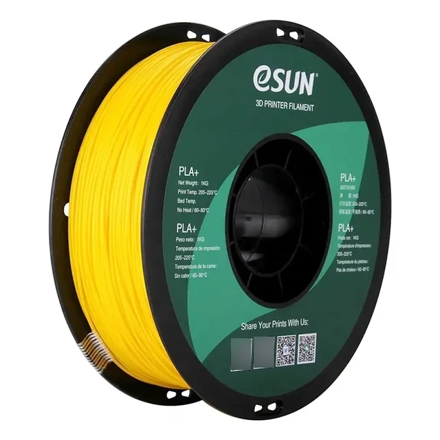 Filamento Esun Pla+ (1.75mm, 1kg) (amarillo)