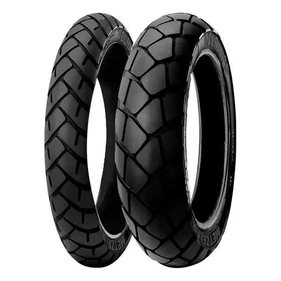 Par Pneu Metzeler Tourance 80/90-21 + 120/80-18 S 48 E 62 X 2 Unidades