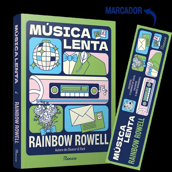 Livro Música Lenta De Rainbow Rowell Capa Mole Em Português Editora Rocco