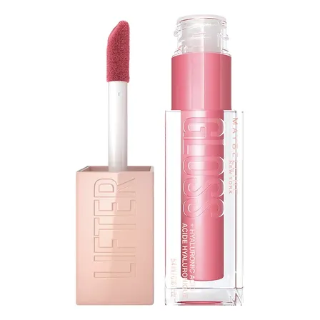 Brilho Labial Com Ácido Hialurônico Promove Lábios Volumosos Hidratados E Cheios De Brilho Com Aplicador Xl Para Make Glow Maybelline Ny Lip Lifter Gloss Cor Petal 5.4ml Pétala