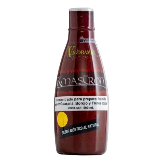 Bebida energética kmastron by Vigoramax Energético frutos rojos en botella 500ml