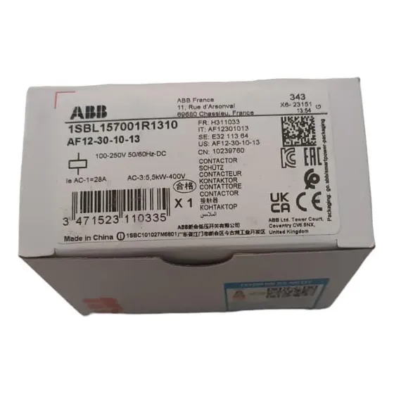Contactor para electrodomésticos ABB AF12-30-10-13