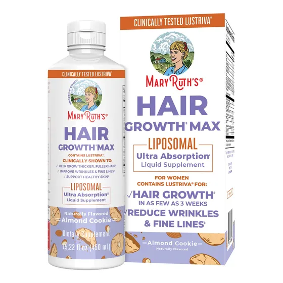 Suplemento Maryruth's Women's Hair Growth Max Liposomal 450