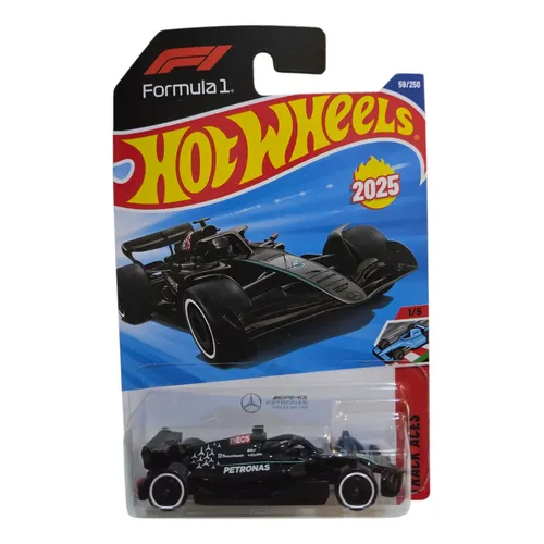 Hot Wheels X F1 The Movie Vehicle Apxgp #7 Race Car Black