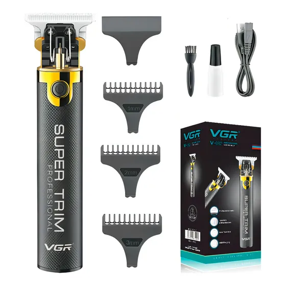 Recortadora VGR Profesional V-082 negra 220V