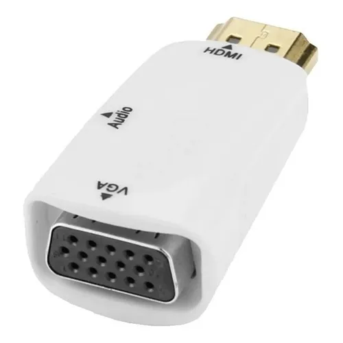Convertidor De Señal Hdmi A Vga Con Salida De Audio