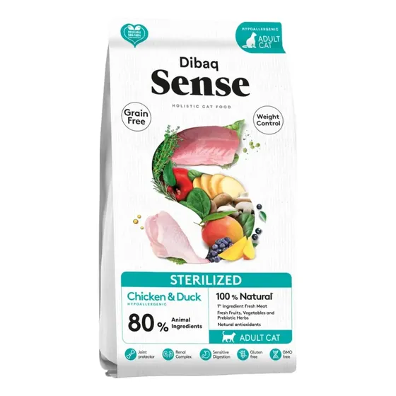 Sense Alimento Gato Adulto Sterilized Chicken & Duck 6kg | Cuotas sin interés