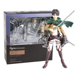Brinquedo Modelo De Boneco De Ação Figma 207 Eren Jaeger Ack Brinquedo Modelo De Boneco De Ação Figma 207 Eren Jaeger Ack