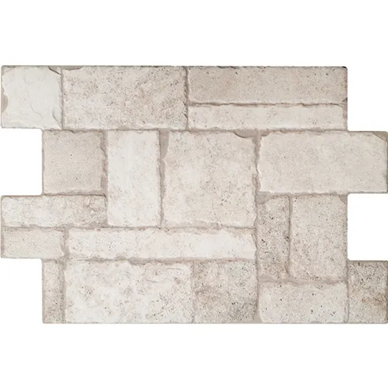 Porcelanato Exterior Borgogna White Stonework 44,2x66,4