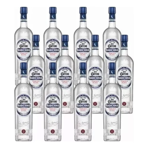 Pack De 12 - Tequila José Cuervo Tradicional Plata 950ml