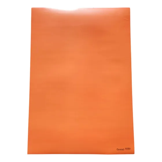 Cartón Forrado Naranjo Hand 54x77cm. Color Naranja