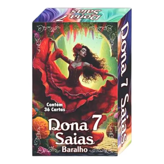 Baralho Dona 7 Saias 36 Cartas