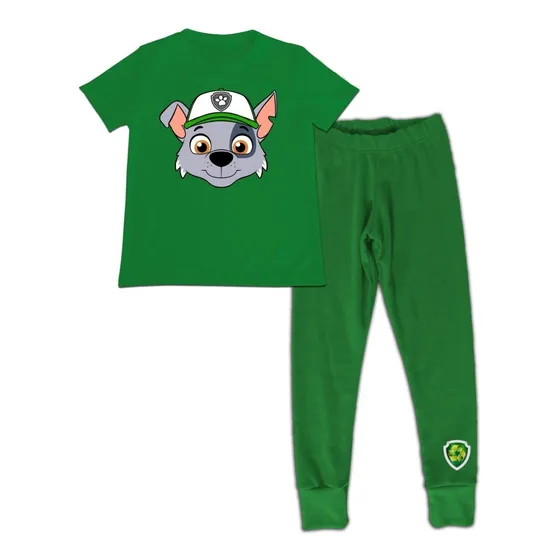Pijama Niño Niña Paw Patrol Patrulla Cachorros Algodon 