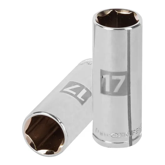 Dado Largo 17mm X 3/8 Truper