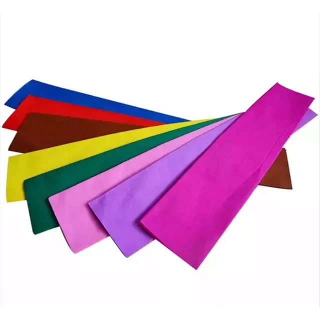 Papel Crepe Escolar Oferta Soloxhoy 50 Pliegos Color Surtido