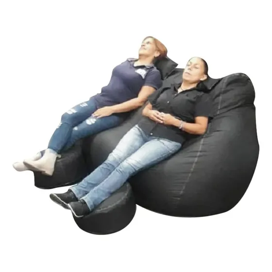 Puff1doble Camamueble Poltronajardin Sala2almohada+apoyapies